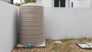 Économisez de l'eau avec une citerne eau de pluie