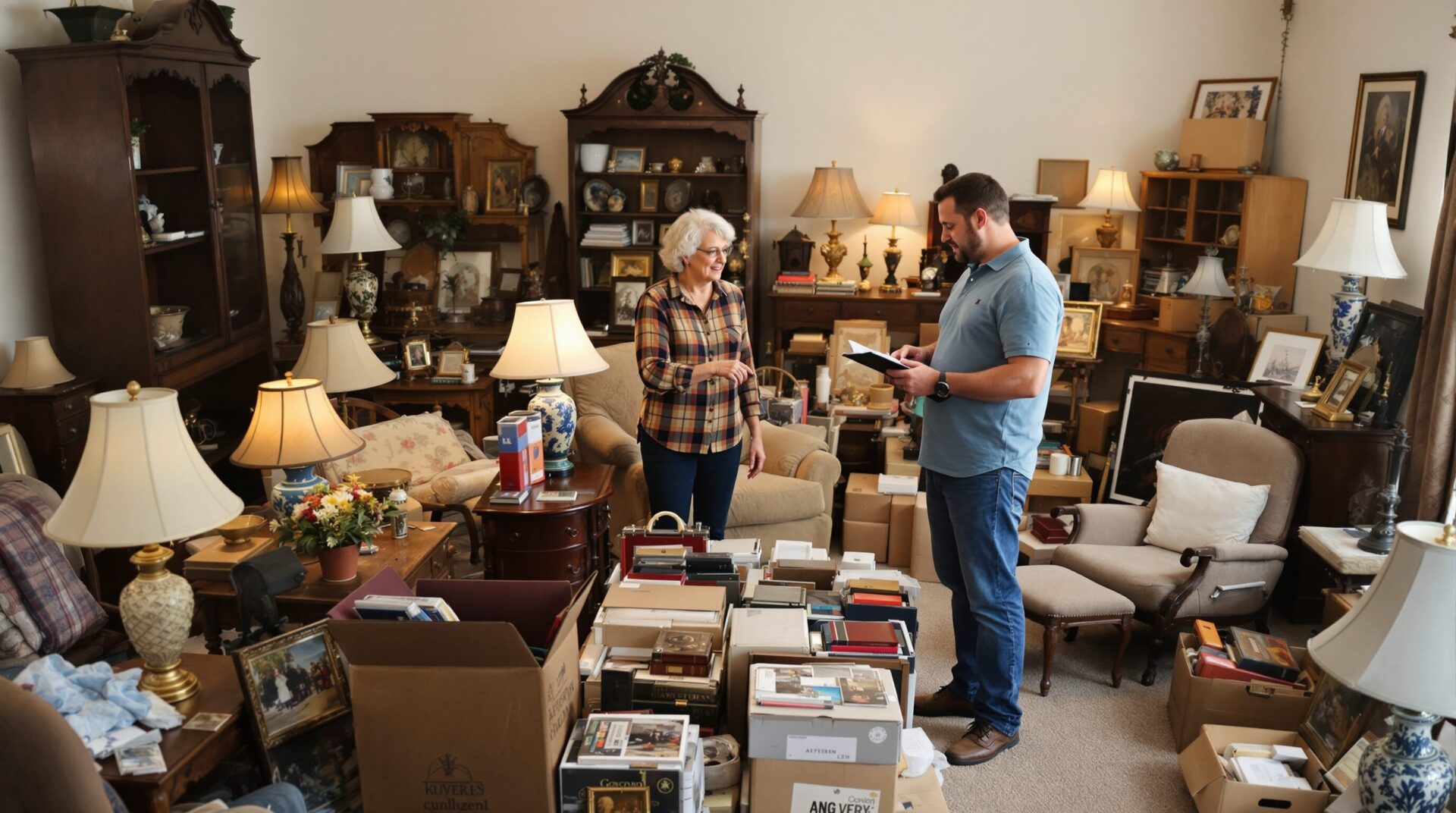 brocanteur pour vider maison