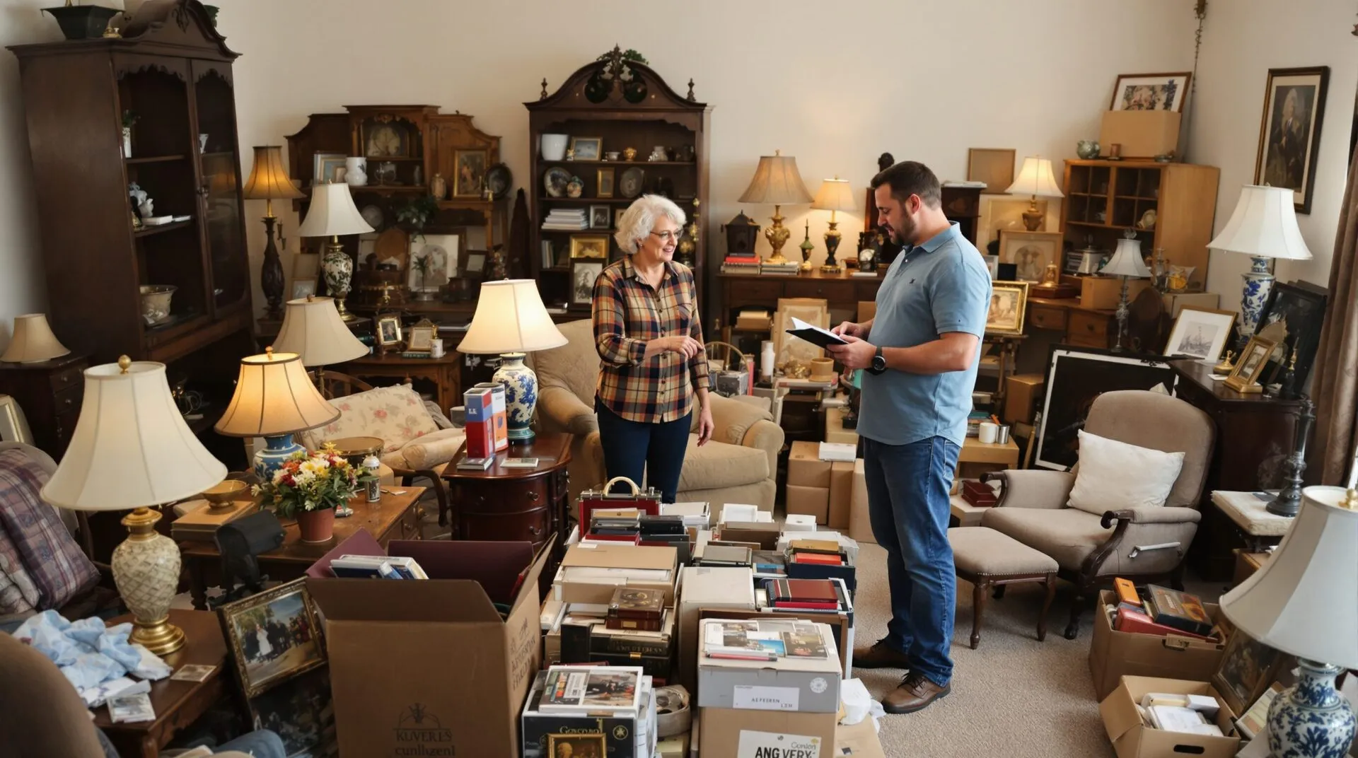 brocanteur pour vider maison