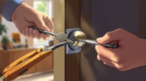 clé cassée serrure