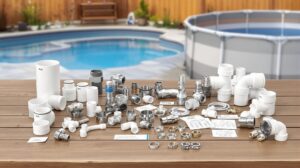 raccord et tuyaux piscine