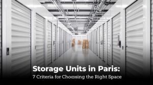 Garde meuble Paris