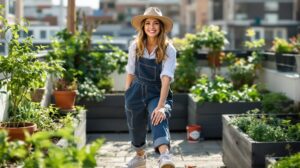 Quel look adopter pour jardiner en ville sans perdre en style ?