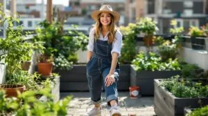 Quel look adopter pour jardiner en ville sans perdre en style ?