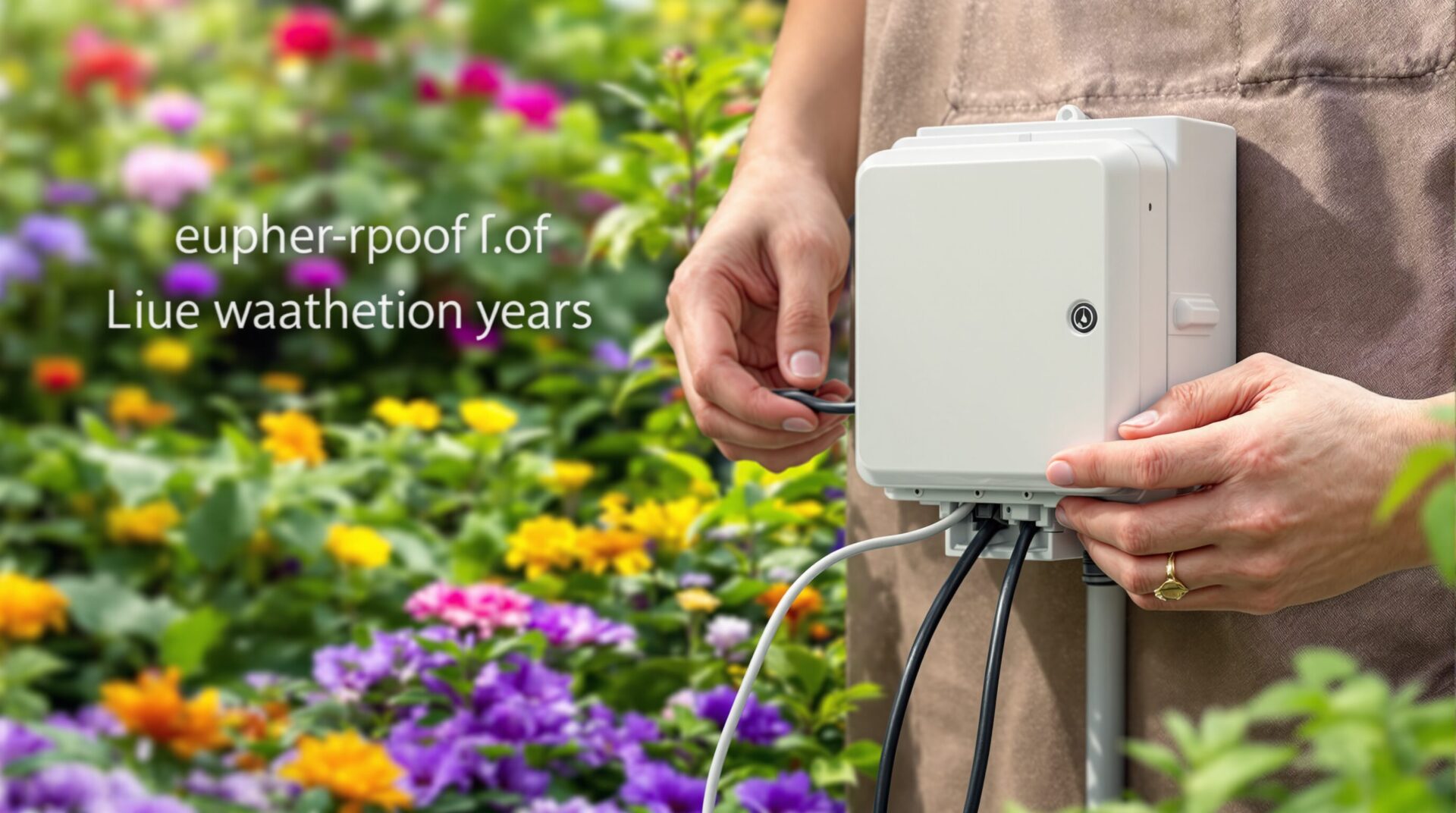 Boîte de dérivation pour sécuriser vos câbles électriques en extérieur