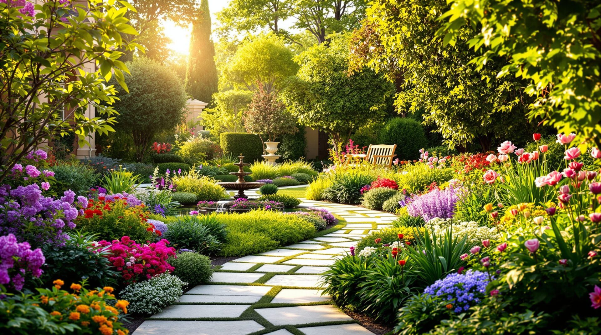 les plus beau jardin de maison