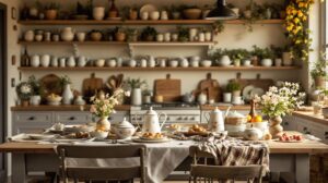 deco campagne chic cuisine
