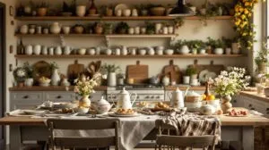 deco campagne chic cuisine