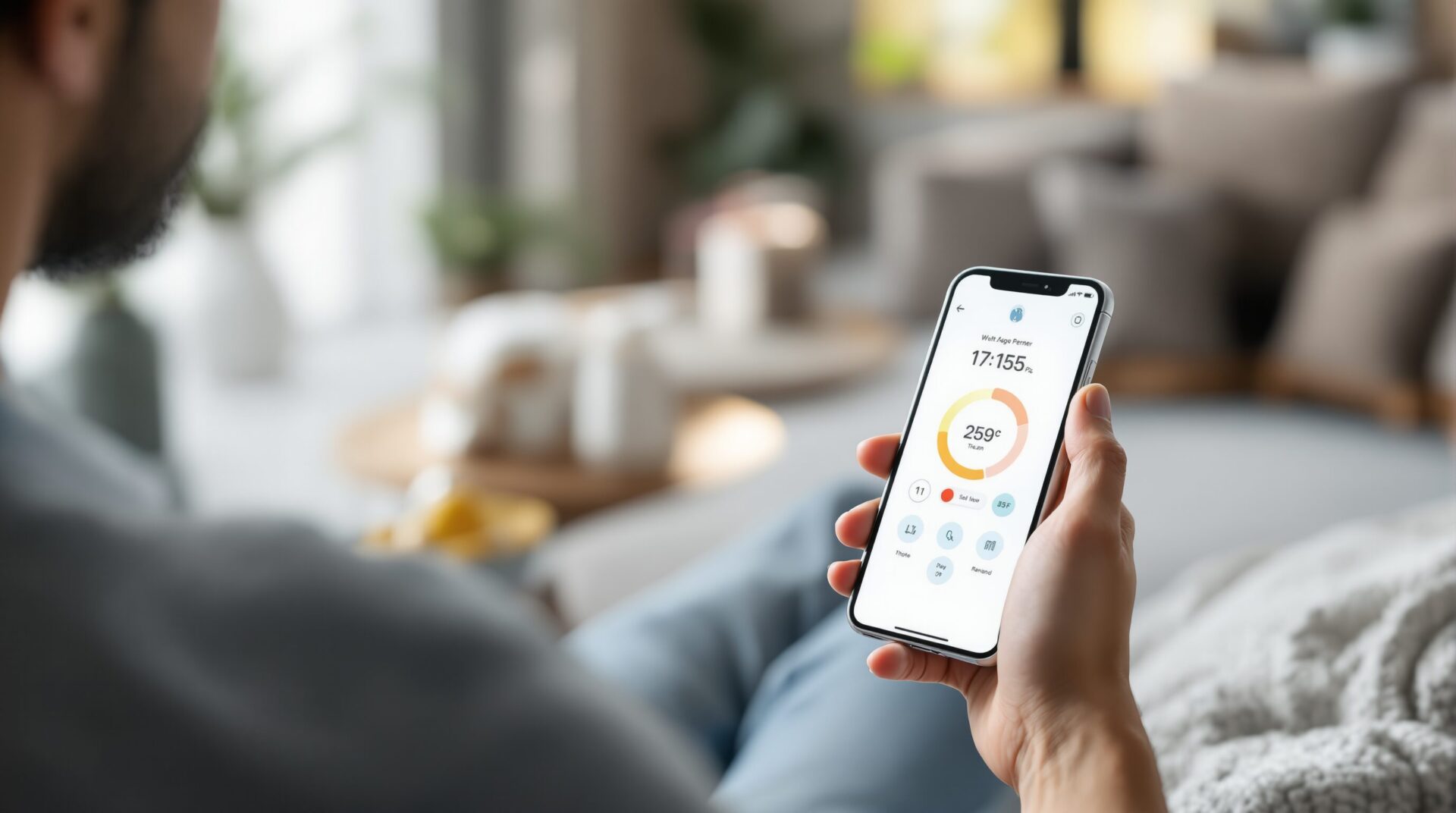 application thermomètre intérieur iphone