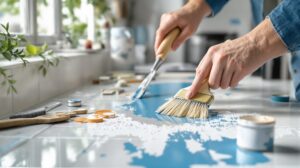 peindre carreau salle de bain