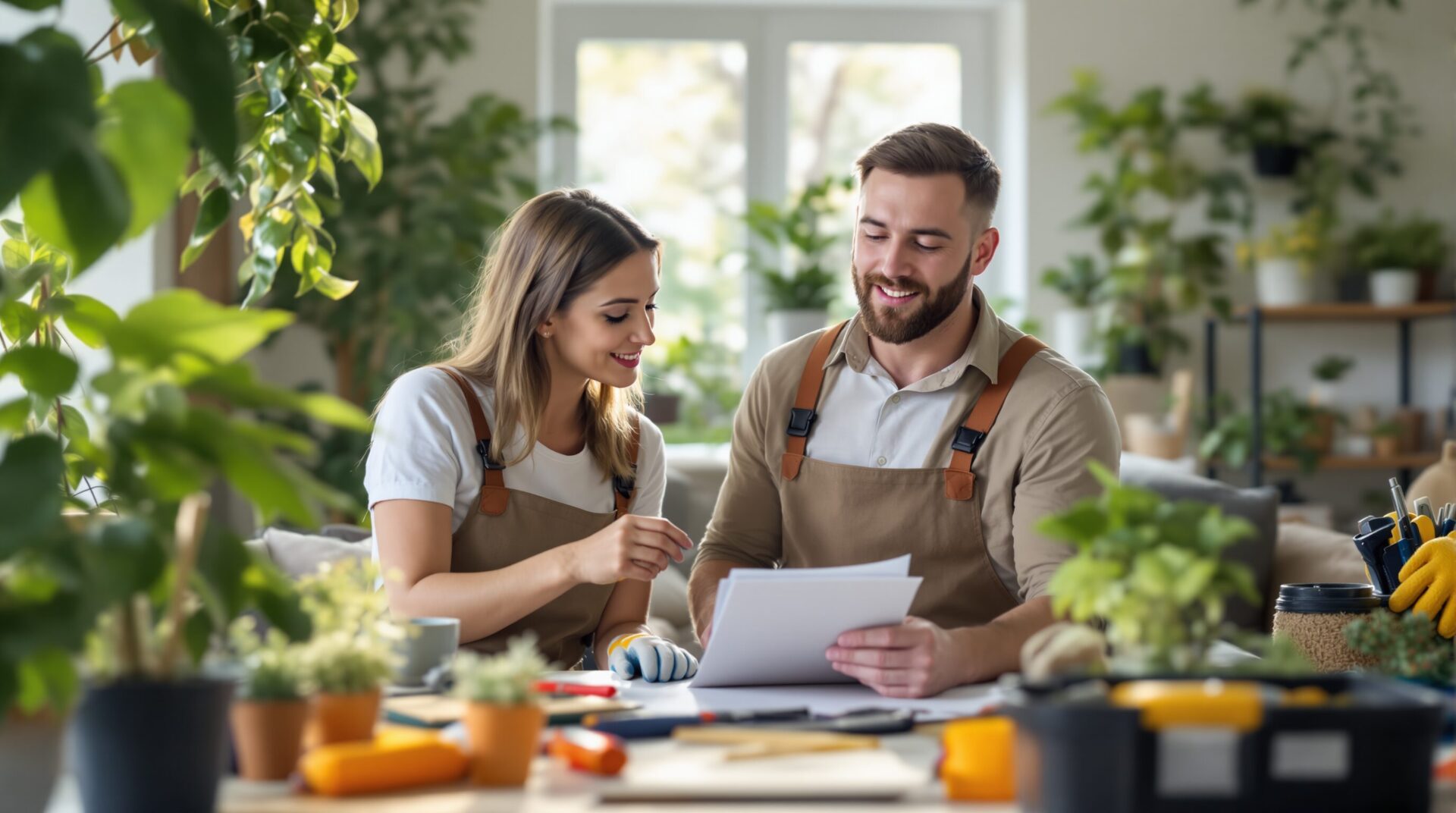 bricolage et jardinage à domicile