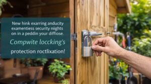 serrure abri de jardin