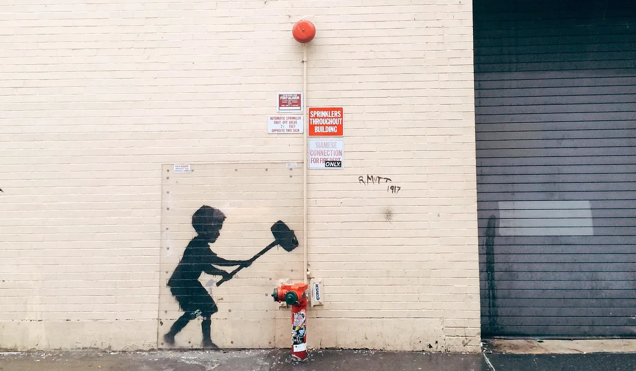 tableau Banksy