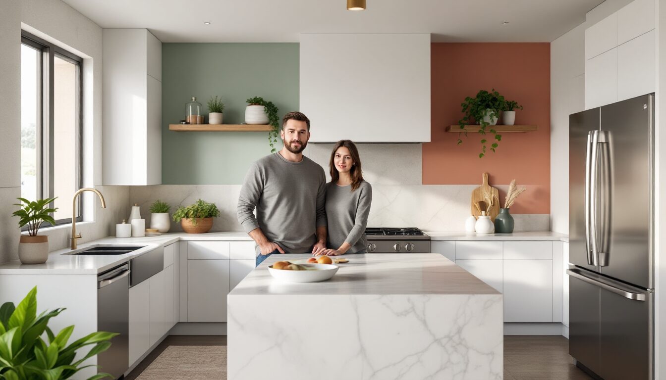 couleur des murs dans une cuisine