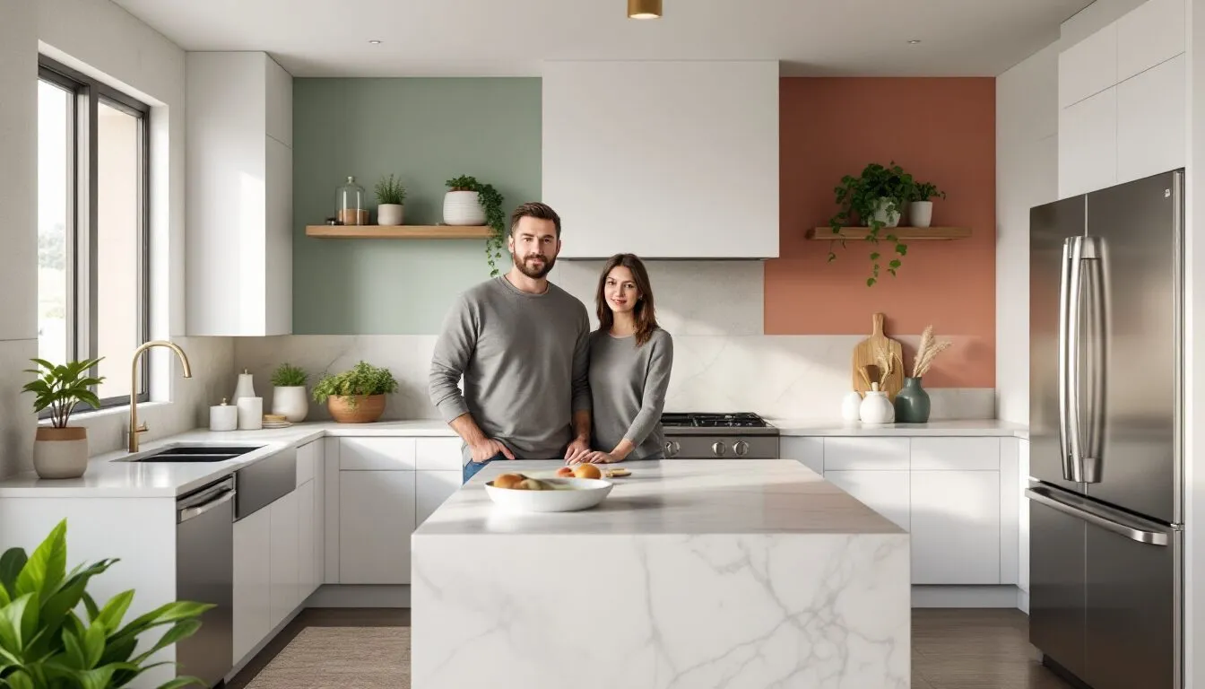 couleur des murs dans une cuisine