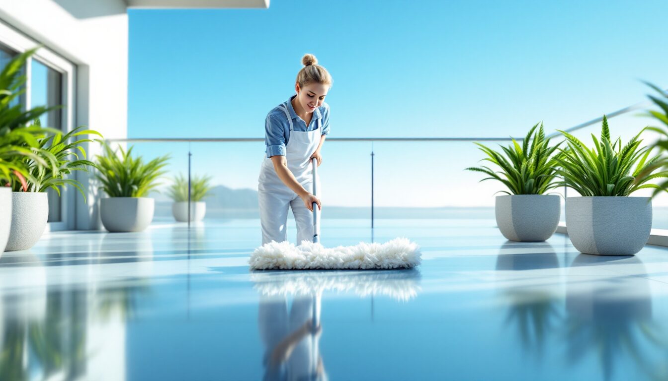 comment nettoyer un balcon