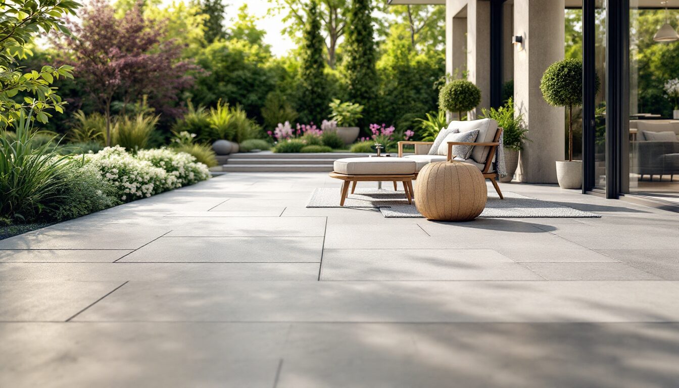 amenagement terrasse pierre naturelle
