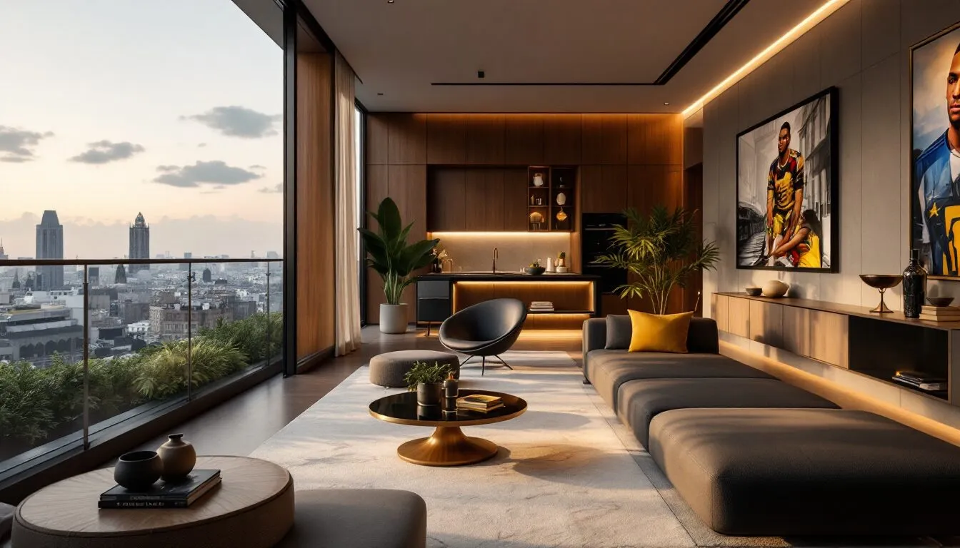 Photo inspiration: Fresh Look at Appartement Kylian Mbappé Secrets Du Penthouse Parisien De 600 M²
