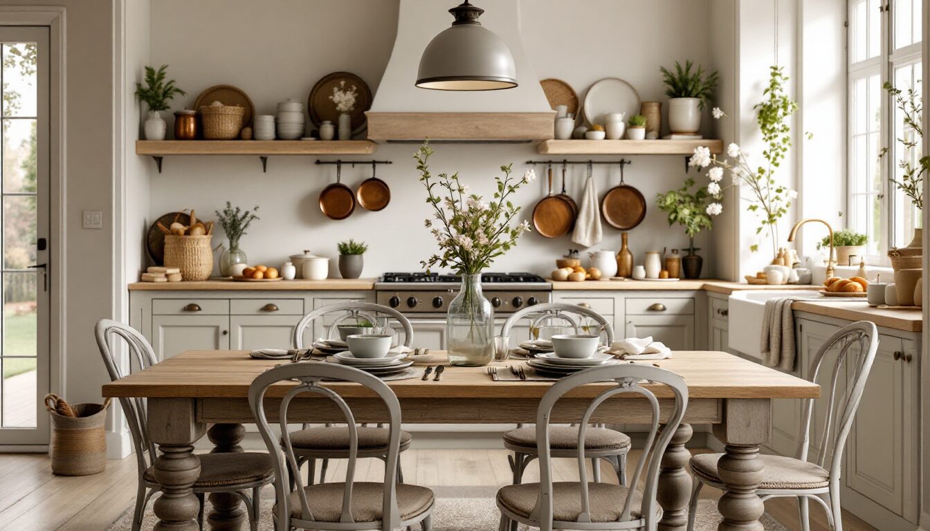 deco campagne chic cuisine