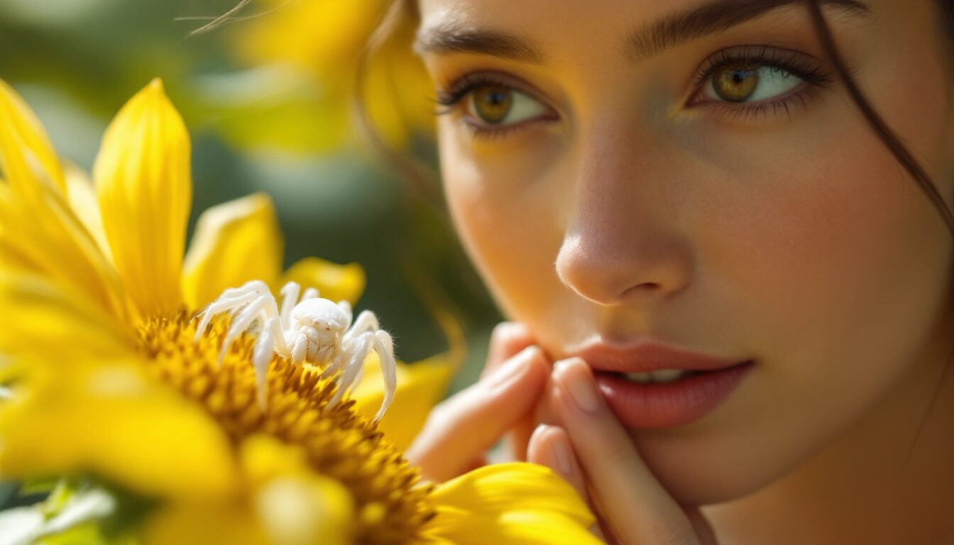 araignée blanche france