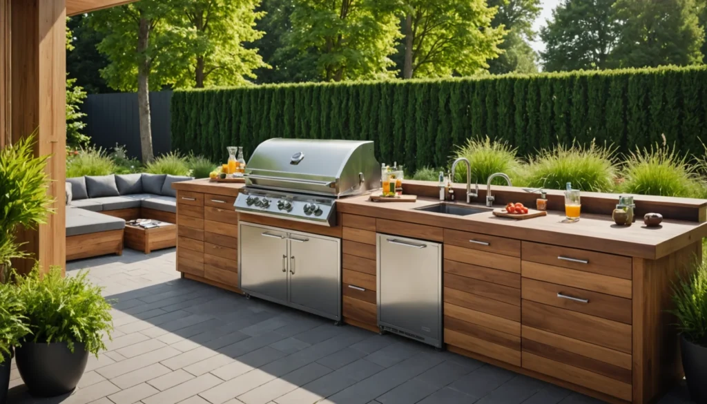 abris cuisine d'été en kit