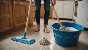 astuces grand mere nettoyer carrelage