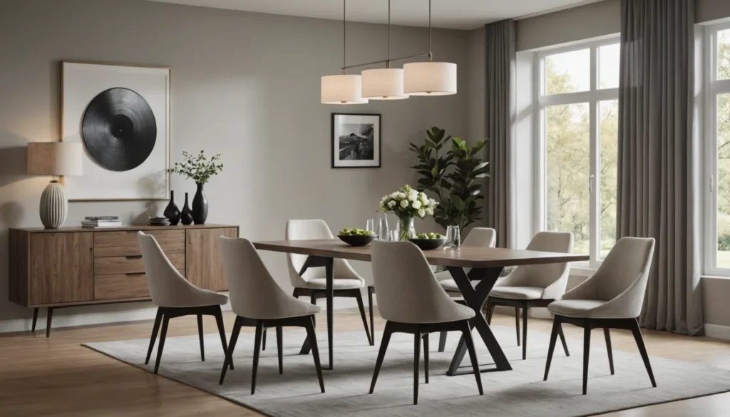 chaises modernes pour table à manger