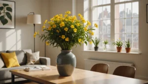 plante à fleurs jaunes