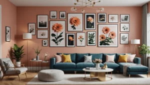 décoration murale sans papier peint