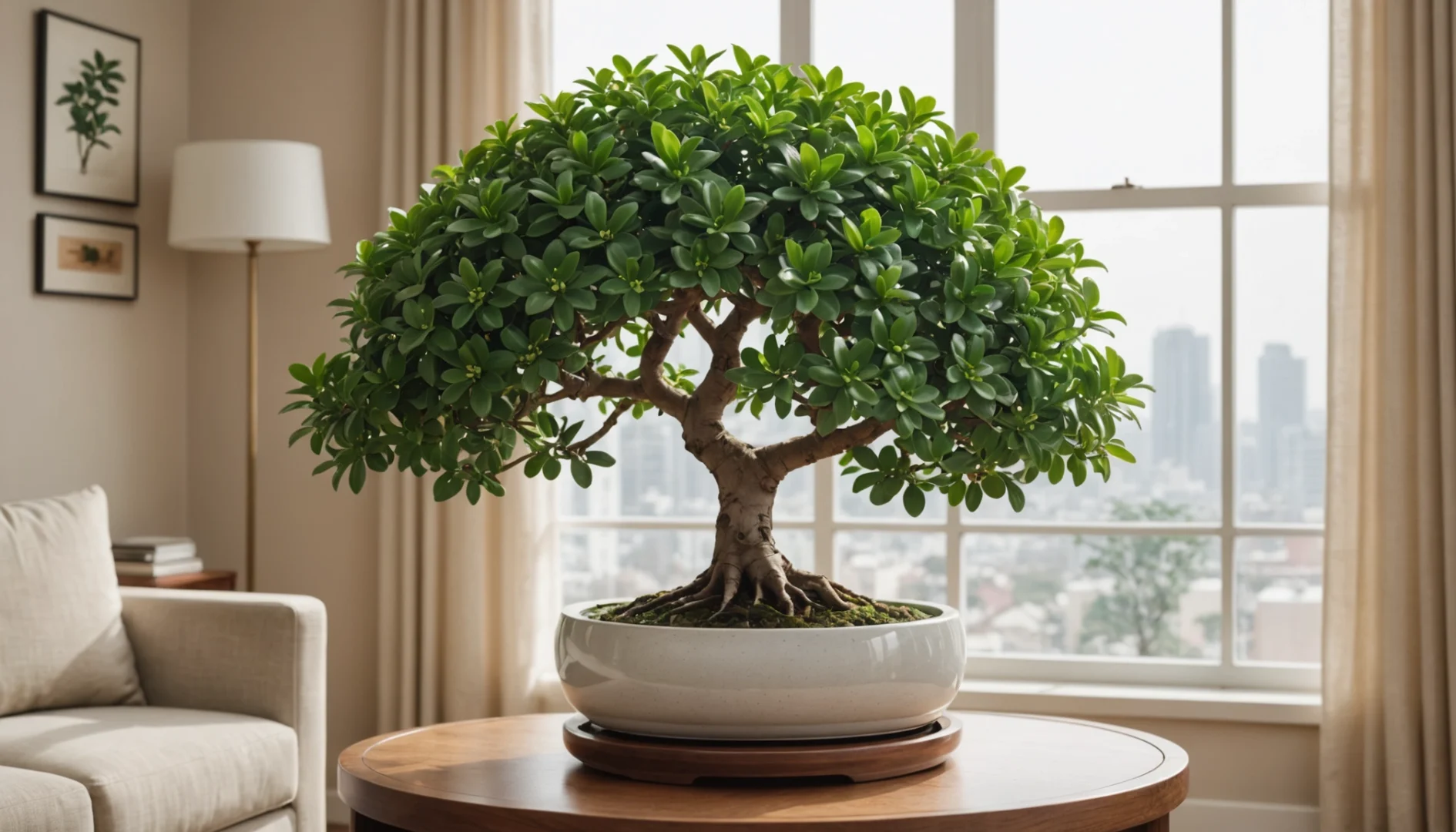 arbre de jade fleuri