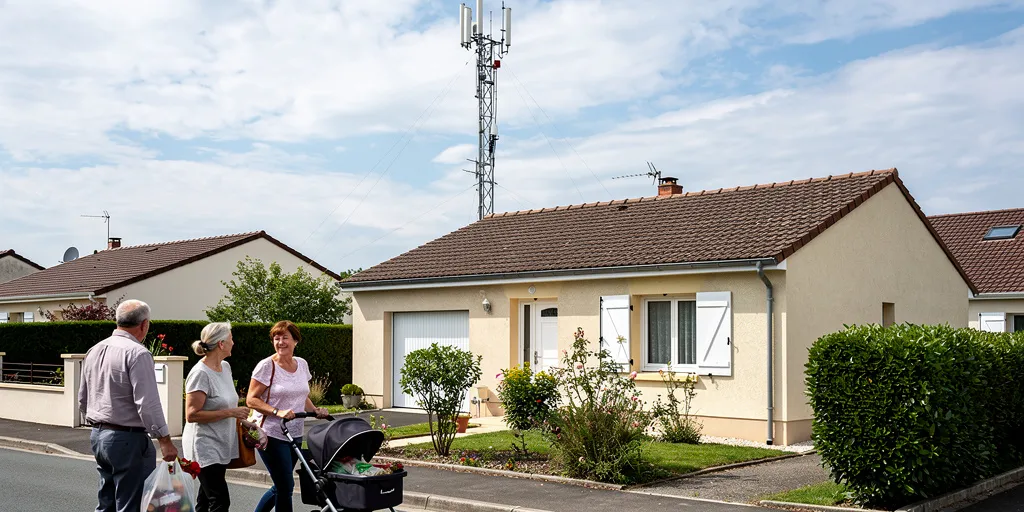 distance minimum entre antenne relais habitation