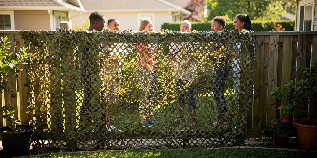 Quel utilité peut avoir un filet de camouflage contre les regards indiscrets