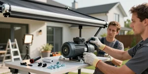 accessoire pour store banne