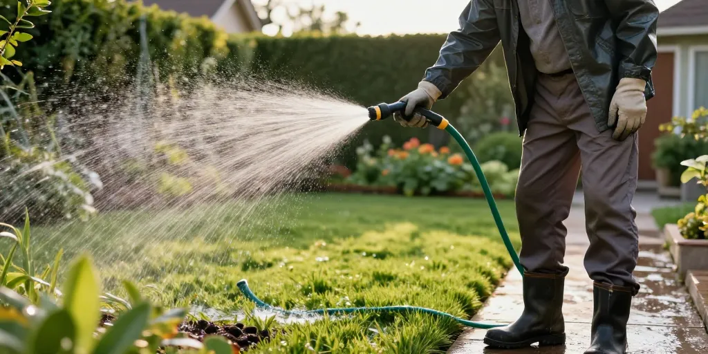 Arroser ses espaces verts comme un pro