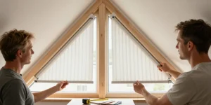 store triangulaire intérieur