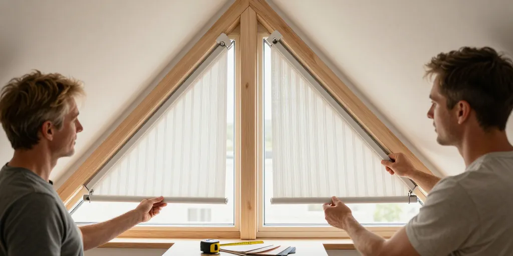 store triangulaire intérieur