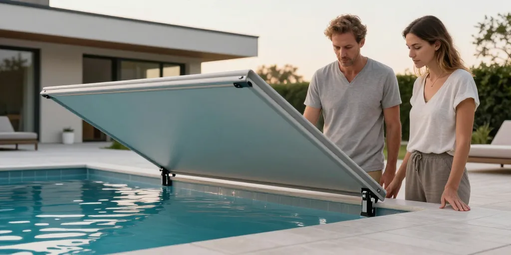 Volet immergé piscine : sécurité, discrétion et confort