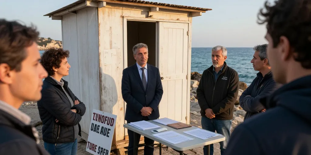 cabanon action polémique