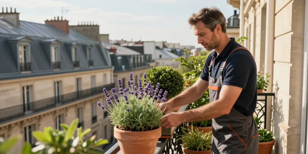 Paysagiste à Paris : les clés d'un aménagement de balcon réussi