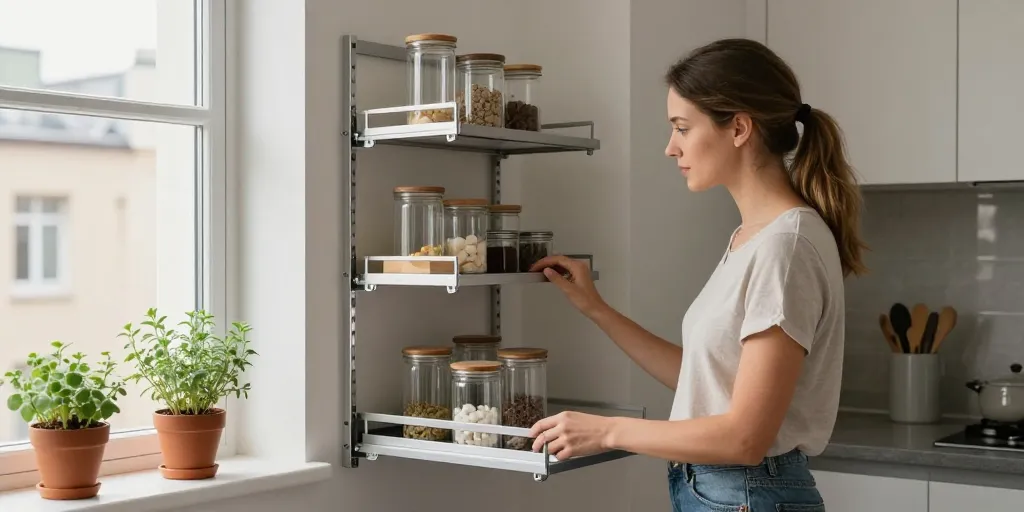 astuce gain de place cuisine