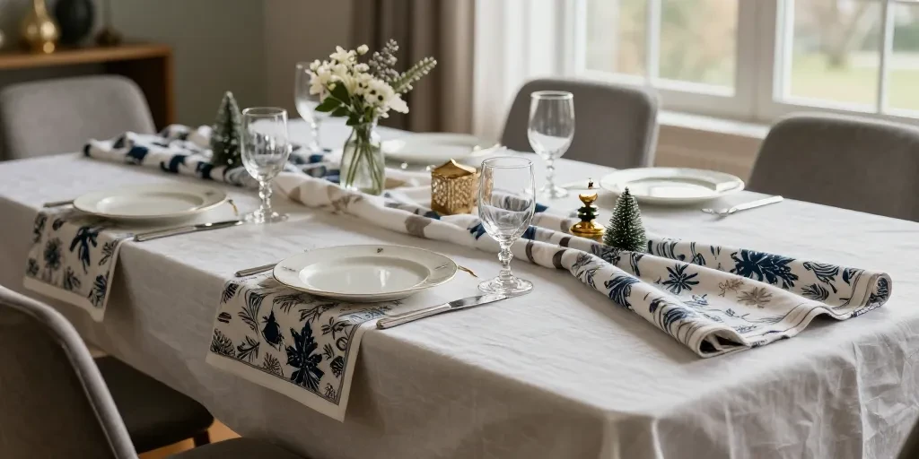 Black Friday nappes : comment habiller sa table pour les fêtes à petit prix ?